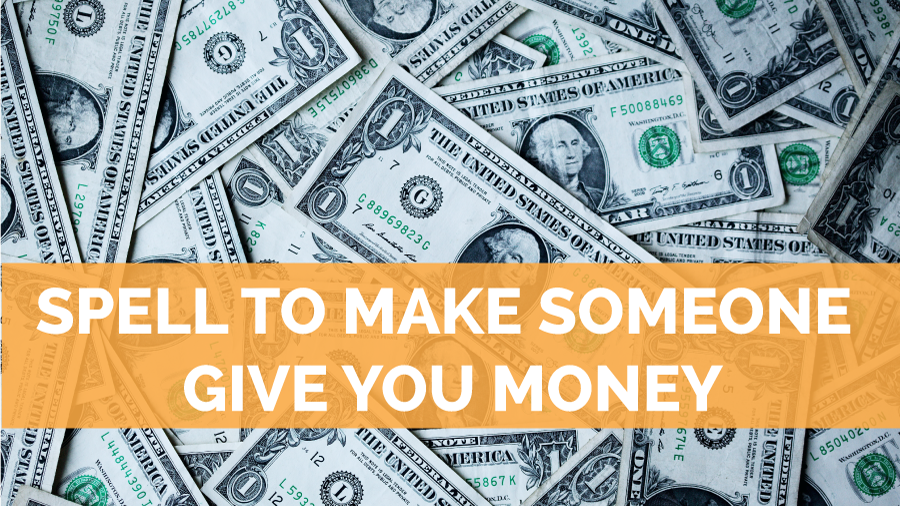 make someone give you money