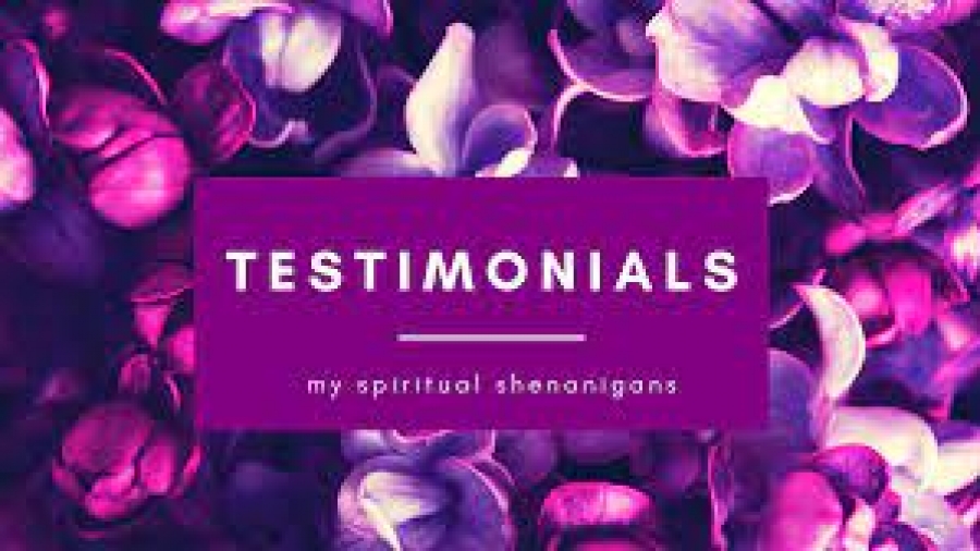 Spiritual Testimonials