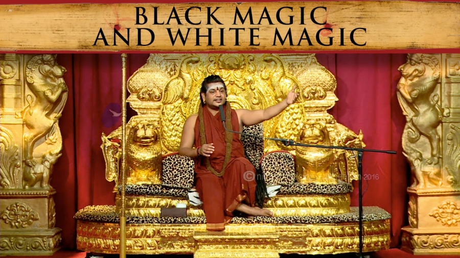What's the difference between white magic and black magic?
